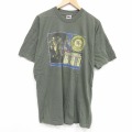 フルーツオブザルーム 90s 半袖Tシャツ 南部連合博物館 カーキ XL | 古着