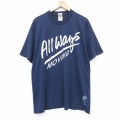 フルーツオブザルーム 00s 半袖Tシャツ ホールウェイズ ネイビー XL | 古着