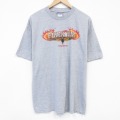 00s 半袖Tシャツ 鳥 グレー メンズXL相当 | 古着