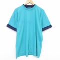 90s 半袖Tシャツ ライトブルー XL | 古着