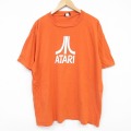 Changes 00s 半袖Tシャツ アタリ オレンジ XL | 古着