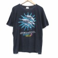 90s 半袖Tシャツ イルカ ブラック XL | 古着