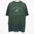 ジャージーズ 90s 半袖Tシャツ クローバー グリーン XL | 古着