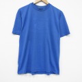 ヘインズ 80s 半袖Tシャツ MONTESSORI ブルー L | 古着