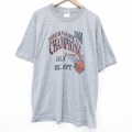 00s 半袖Tシャツ バスケットボール グレー メンズXL相当 | 古着