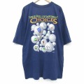 90s 半袖Tシャツ ゴルフボール ネイビー XL | 古着