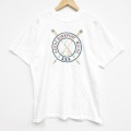 90s 半袖Tシャツ オール刺繍 ホワイト L | 古着