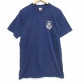 フルーツオブザルーム 90s 半袖Tシャツ テキサス ネイビー L | 古着