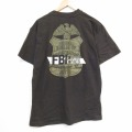 ヘインズ 80s 半袖Tシャツ FBI ブラック L | 古着
