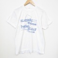 80s 半袖Tシャツ メッセージ ホワイト M | 古着