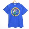 00s 半袖Tシャツ バスケットボール ブルー M | 古着