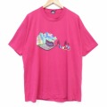 スクリーンスターズ 80s 半袖Tシャツ BEYOND ピンク XL | 古着