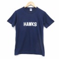 ラッセル 80s 半袖Tシャツ HAWK ネイビー S | 古着