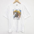 FABRIC ART 90s 半袖Tシャツ ポニー ホワイト XL | 古着