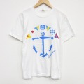 スクリーンスターズ 80s 半袖Tシャツ イカリ ホワイト L | 古着