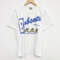 スクリーンスターズ 80s 半袖Tシャツ ボブキャッツ ホワイト L | 古着