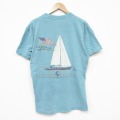 90s 半袖Tシャツ ヨット グリーン L | 古着