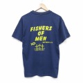 ヘインズ 00s 半袖Tシャツ 十字架 ネイビー M | 古着