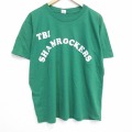 チャンピオン 80s 半袖Tシャツ TBI グリーン XL | 古着