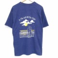 ヘインズ 90s 半袖Tシャツ 胸ポケット付き ネイビー M | 古着