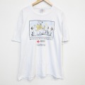 00s 半袖Tシャツ クマ ホワイト メンズXL相当 | 古着