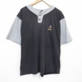 90s 半袖Tシャツ ディズニーミッキー ブラック XL | 古着