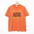 00s 半袖Tシャツ Goes オレンジ L | 古着