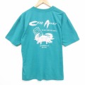 ヘインズ 80s 半袖Tシャツ カニ グリーン XL | 古着