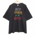 00s 半袖Tシャツ BEST ブラック メンズXL相当 | 古着