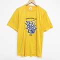90s 半袖Tシャツ イカリ イエロー L | 古着