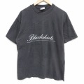 ヘインズ 90s 半袖Tシャツ Blackshirts ブラック L | 古着