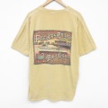 00s 半袖Tシャツ ボート イエロー メンズXL相当 | 古着