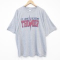 00s 半袖Tシャツ サンダー グレー メンズXL相当 | 古着