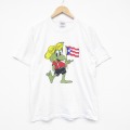 ヘインズ 00s 半袖Tシャツ カエル ホワイト L | 古着