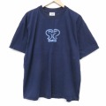 00s 半袖Tシャツ ネイビー メンズXL相当 | 古着