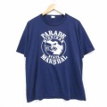 90s 半袖Tシャツ ミシガン ネイビー XL | 古着
