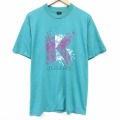 スクリーンスターズ 80s 半袖Tシャツ K グリーン メンズXL相当 | 古着