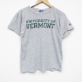 チャンピオン 90s 半袖Tシャツ バーモントカレッジ グレー M | 古着