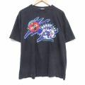 90s 半袖Tシャツ ケンタッキーダービー ブラック メンズXL相当 | 古着