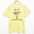 90s 半袖Tシャツ パナマジック イエロー メンズXL相当 | 古着