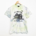 フルーツオブザルーム 90s 半袖Tシャツ スクール イエロータイダイ M | 古着