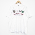 フルーツオブザルーム 90s 半袖Tシャツ ソフトボール ホワイト メンズXL相当 | 古着