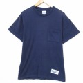 ディスカス 90s 半袖Tシャツ ネイビー メンズM相当 | 古着