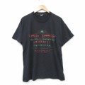 フルーツオブザルーム 90s 半袖Tシャツ メモリアル ブラック メンズL相当 | 古着