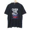 80s 半袖Tシャツ メッセージ ブラック メンズL相当 | 古着