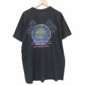 フルーツオブザルーム 80s 半袖Tシャツ ウォルトンビーチ ブラック メンズXL相当 | 古着