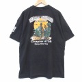ヘインズ 00s 半袖Tシャツ 兵士 ブラック メンズXL相当 | 古着