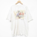 90s 半袖Tシャツ 鳥 ベージュ メンズXL相当 | 古着