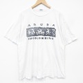 90s 半袖Tシャツ ARUBA ホワイト メンズXL相当 | 古着
