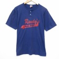 80s 半袖Tシャツ Auto ネイビー メンズM相当 | 古着